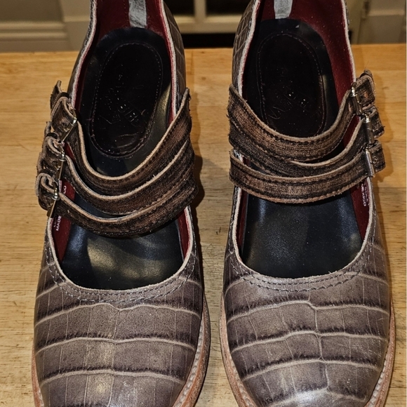 Freebird Ramsay Croc Gray 9 - Picture 2 of 7